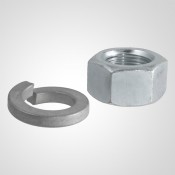 Replacement Nut and Washers for Hitch Balls